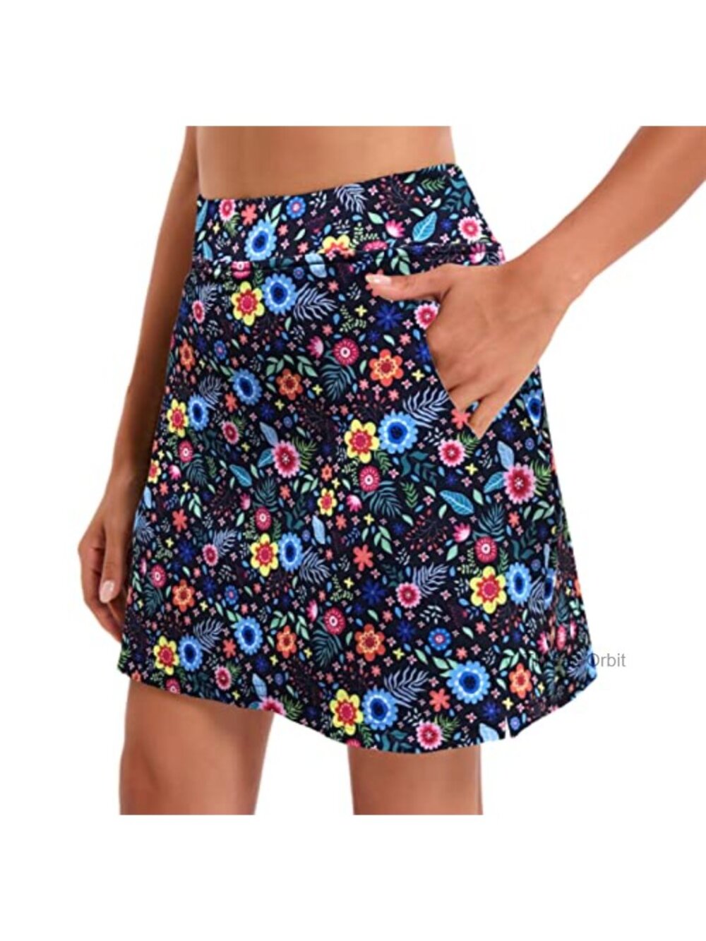 Women's Athletic Skort Lightweight Tennis Golf Running Skirt with Built-in